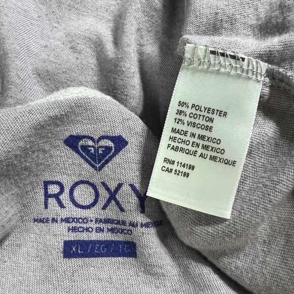 Roxy XL Good Vibes Lavender Pastel Purple Surf Beach Sleeveless Tank Top - Picture 5 of 5